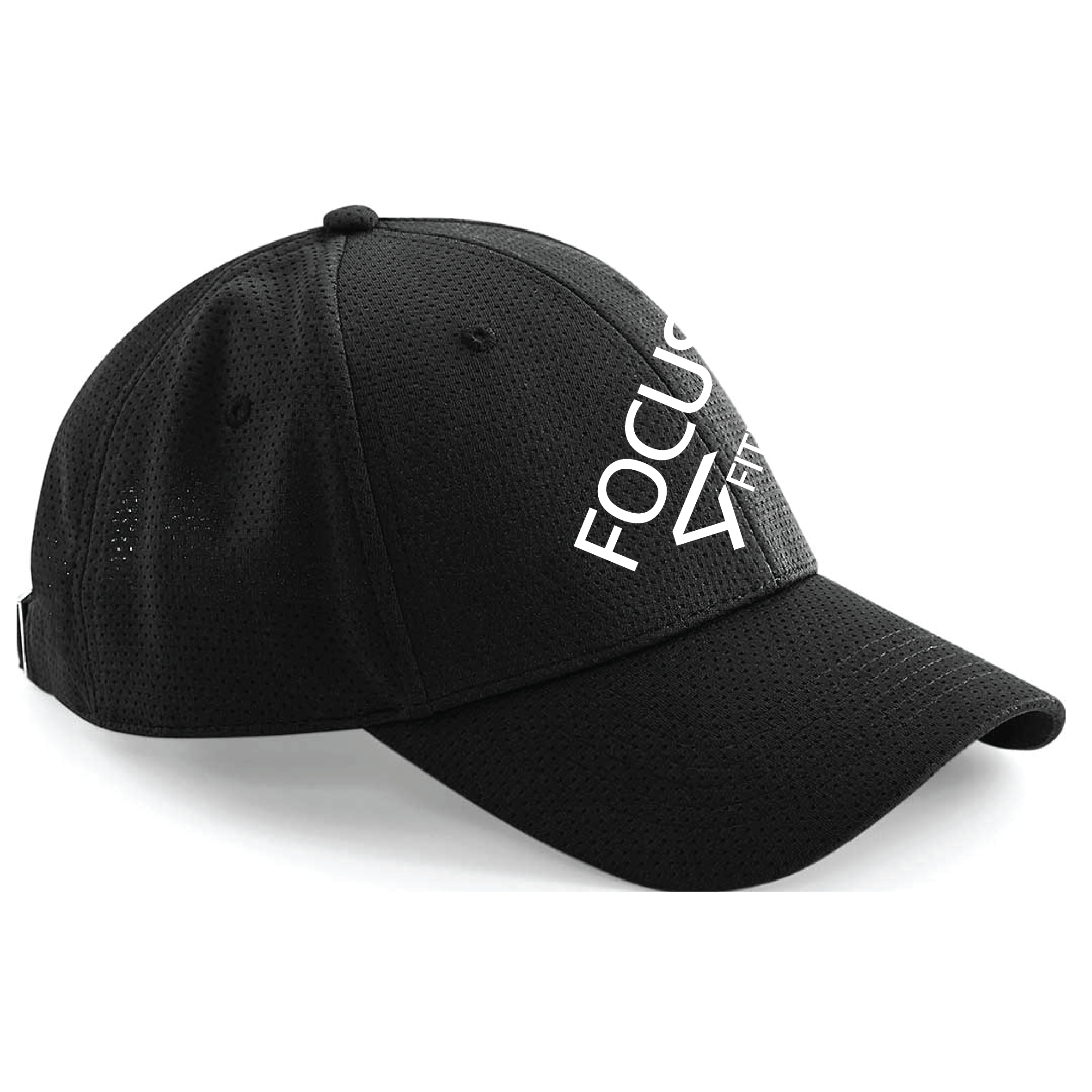 Focus 4 Fitness Air Mesh Cap - Black