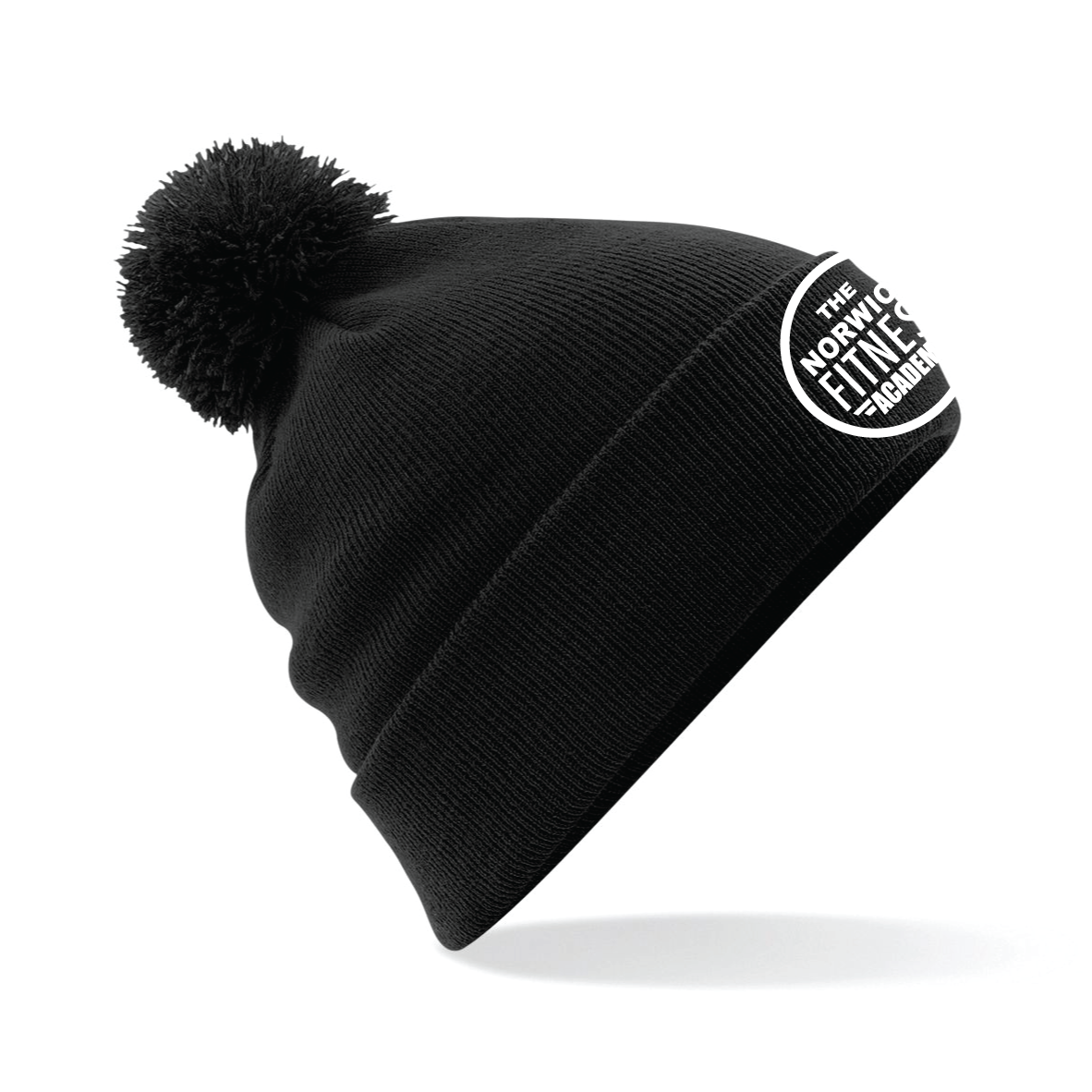 The Norwich Fitness Academy Cuffed Pom Pom Beanie