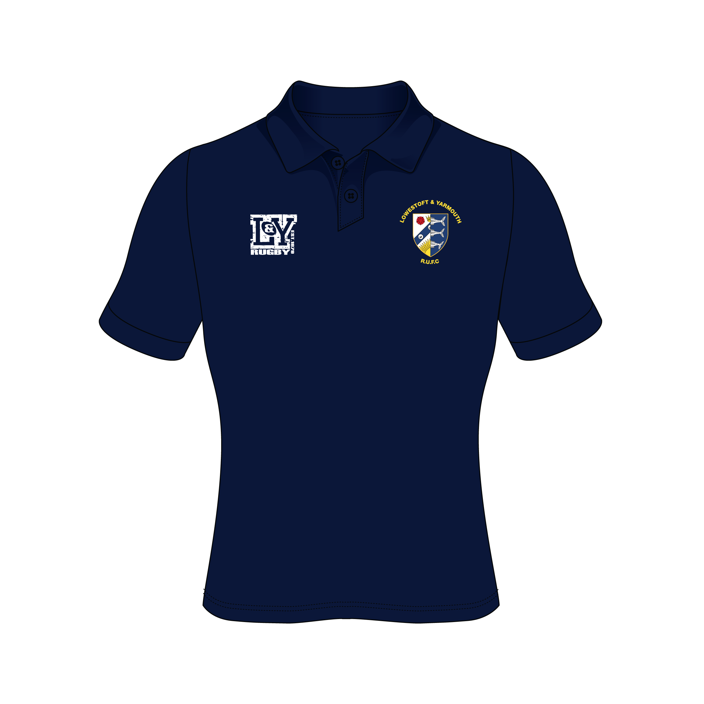 L&Y Rugby - Ladies Classic Polo Shirt - Navy