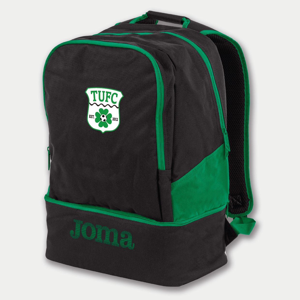 Tasburgh United F.C. - Estadio III Backpack - Black Green
