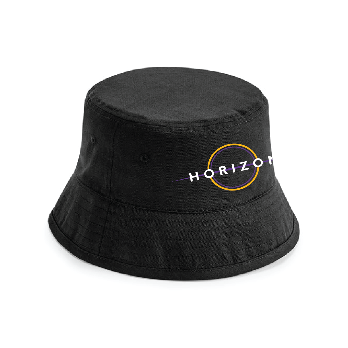 Horizon Ultimate - Organic Cotton Bucket Hat - Black