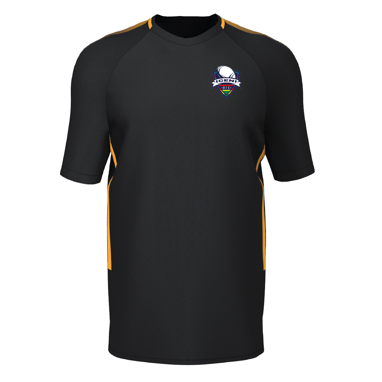 Iceni RFC - EDGE Pro Training Tee - Black/Amber