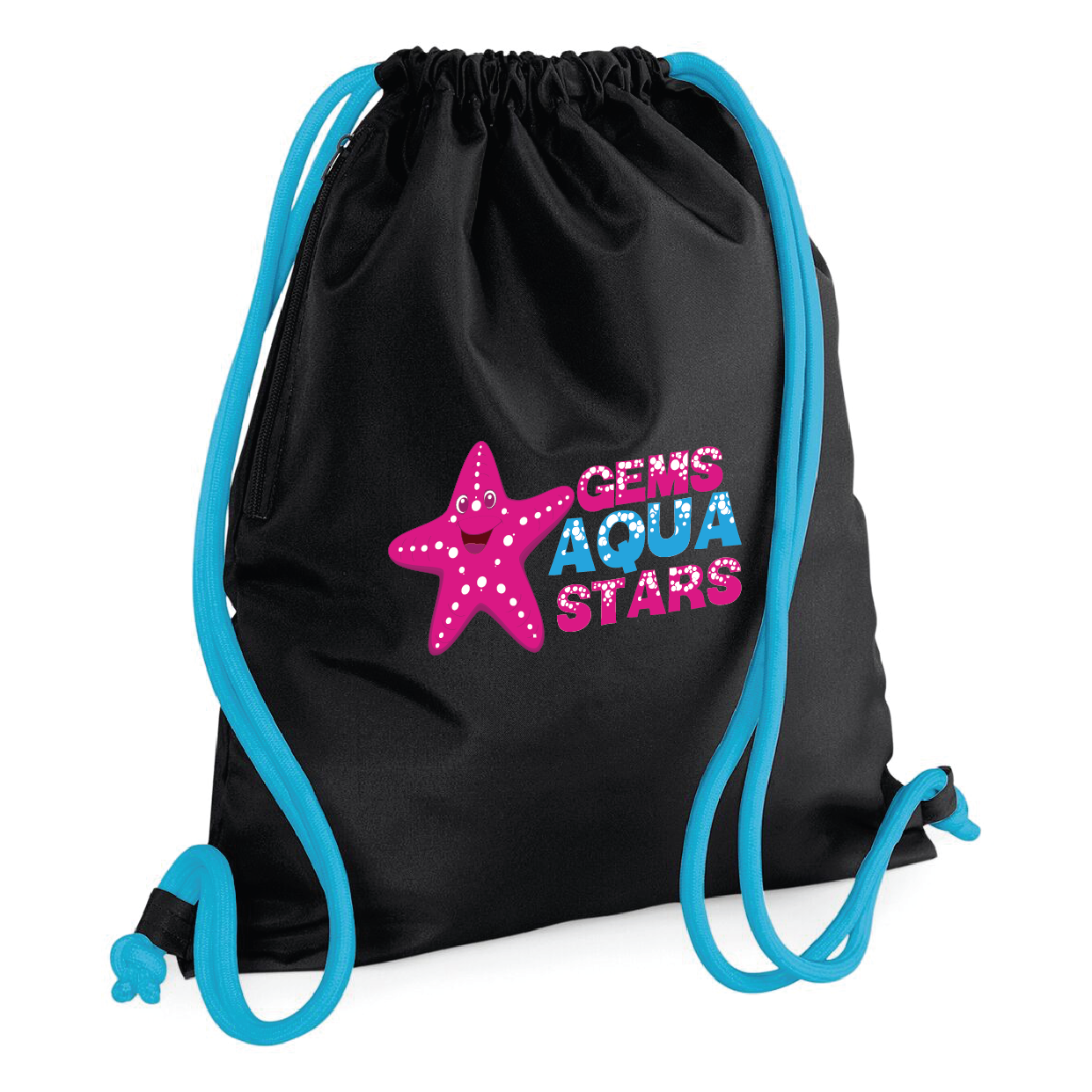 Gems AquaStars - Icon Gym Bag - Black/Blue