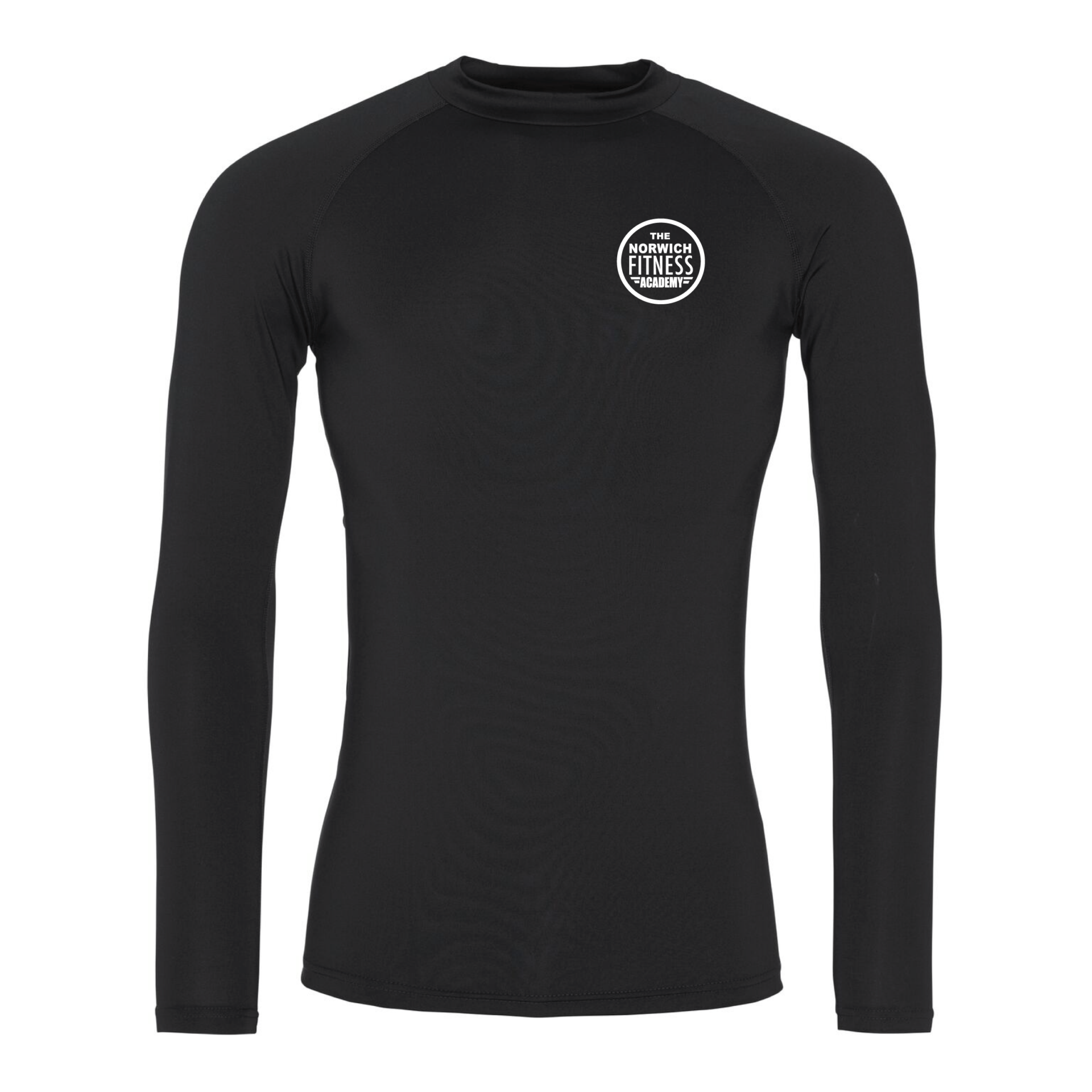 The Norwich Fitness Academy - Long Sleeve Base Layer - Black
