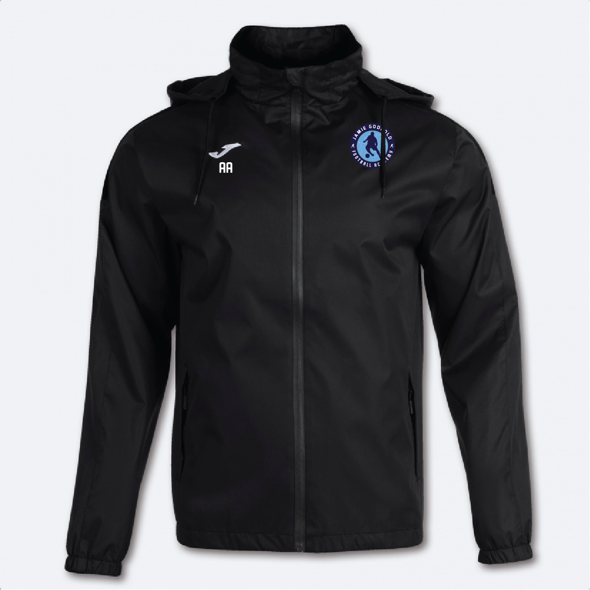 Jamie Godbold Football Academy - Joma Trivor Rain Jacket - Black