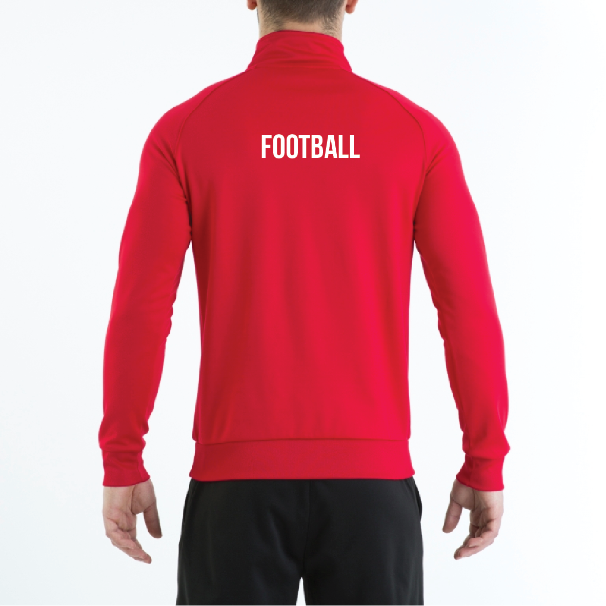 Jane Austen College (Football) - Joma Unisex Faraon 1/2 Zip - Red