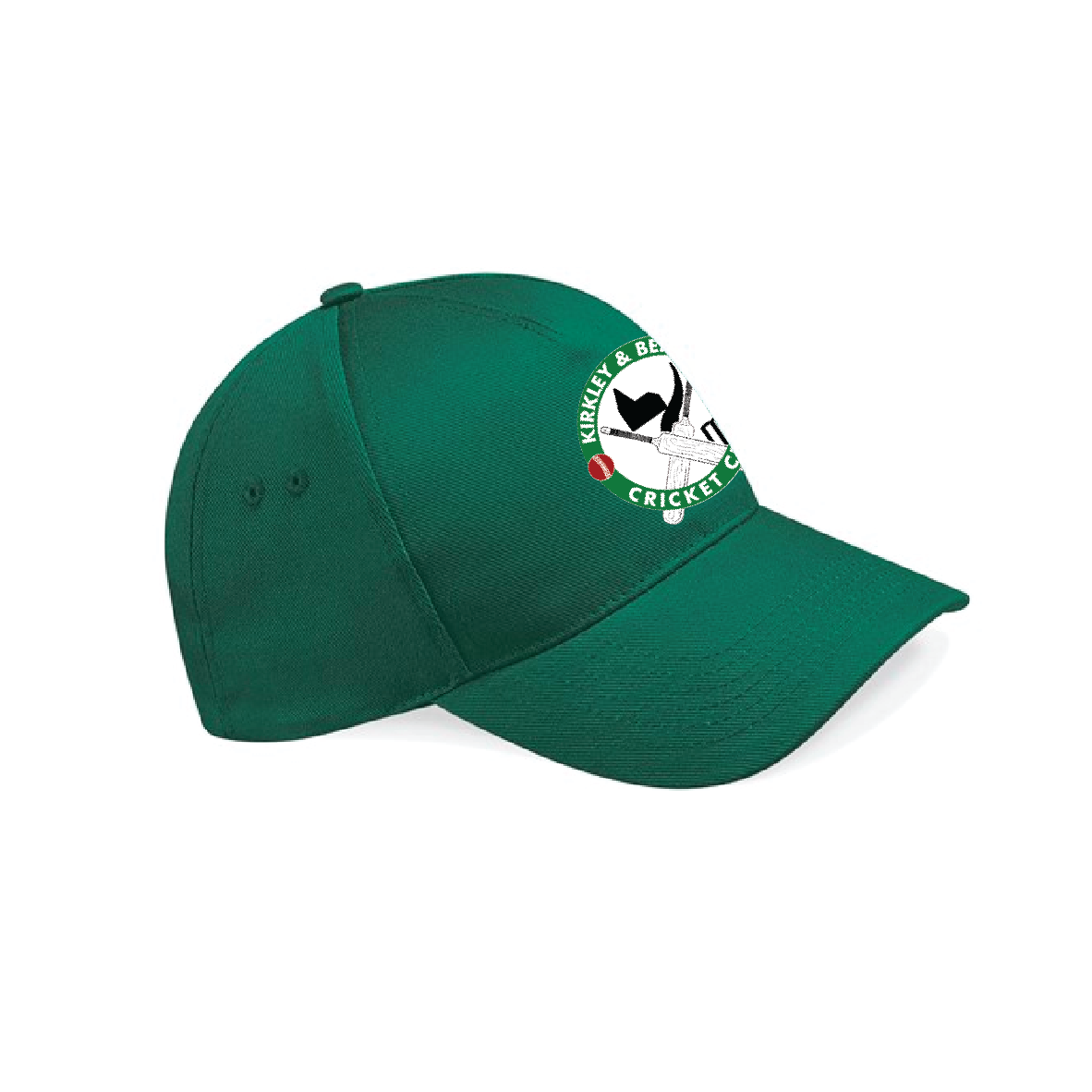 Kirkley & Belton Cricket Club - Ultimate 5-Panel Cap - Bottle Green