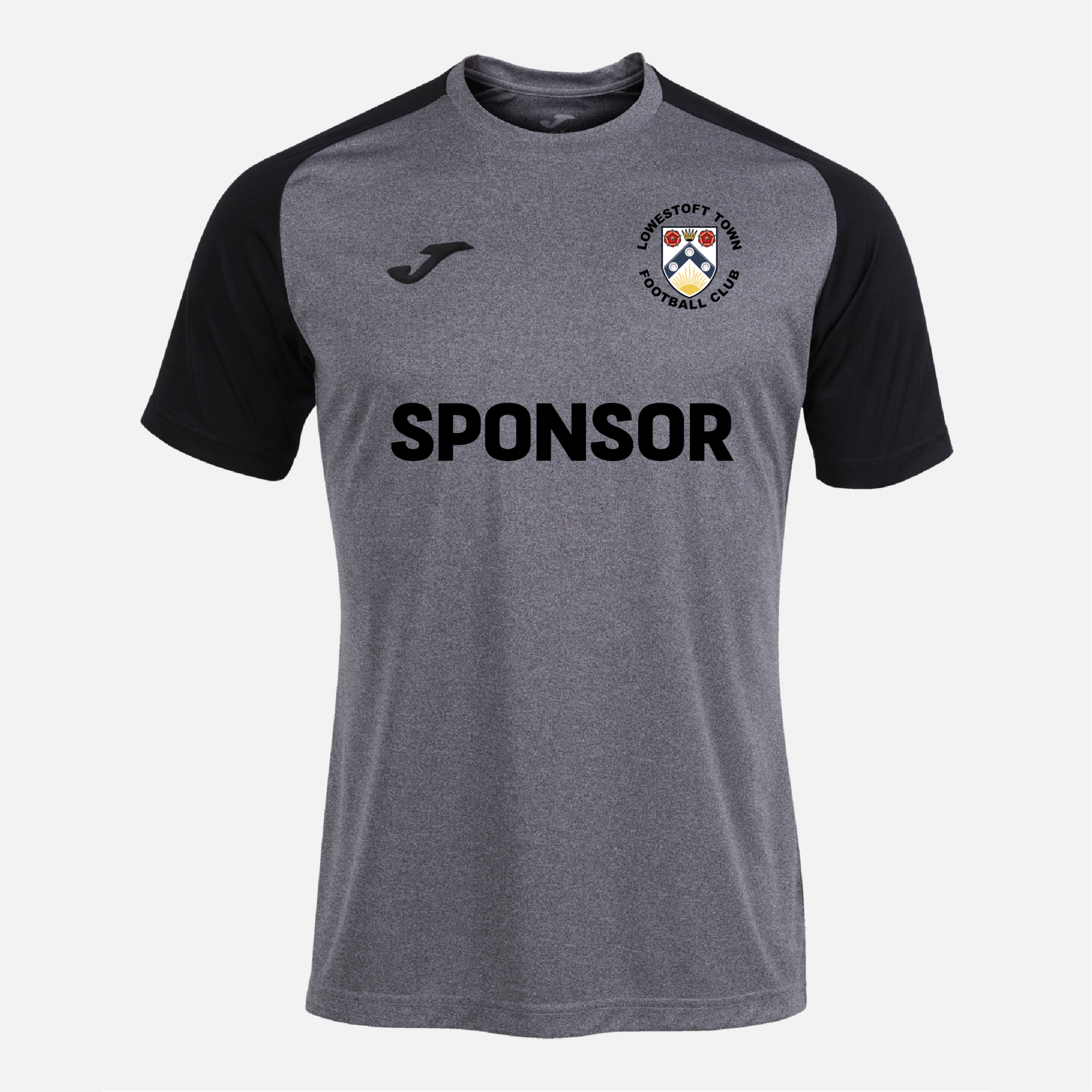 Lowestoft Town FC - Joma Academy IV Shirt - Anthracite/Black
