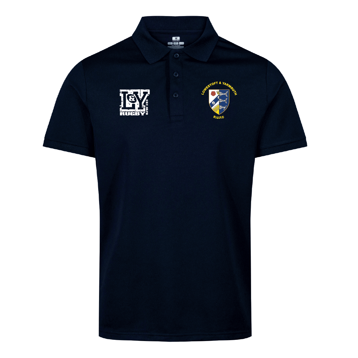 L&Y Rugby - Classic Technical Polo - Navy