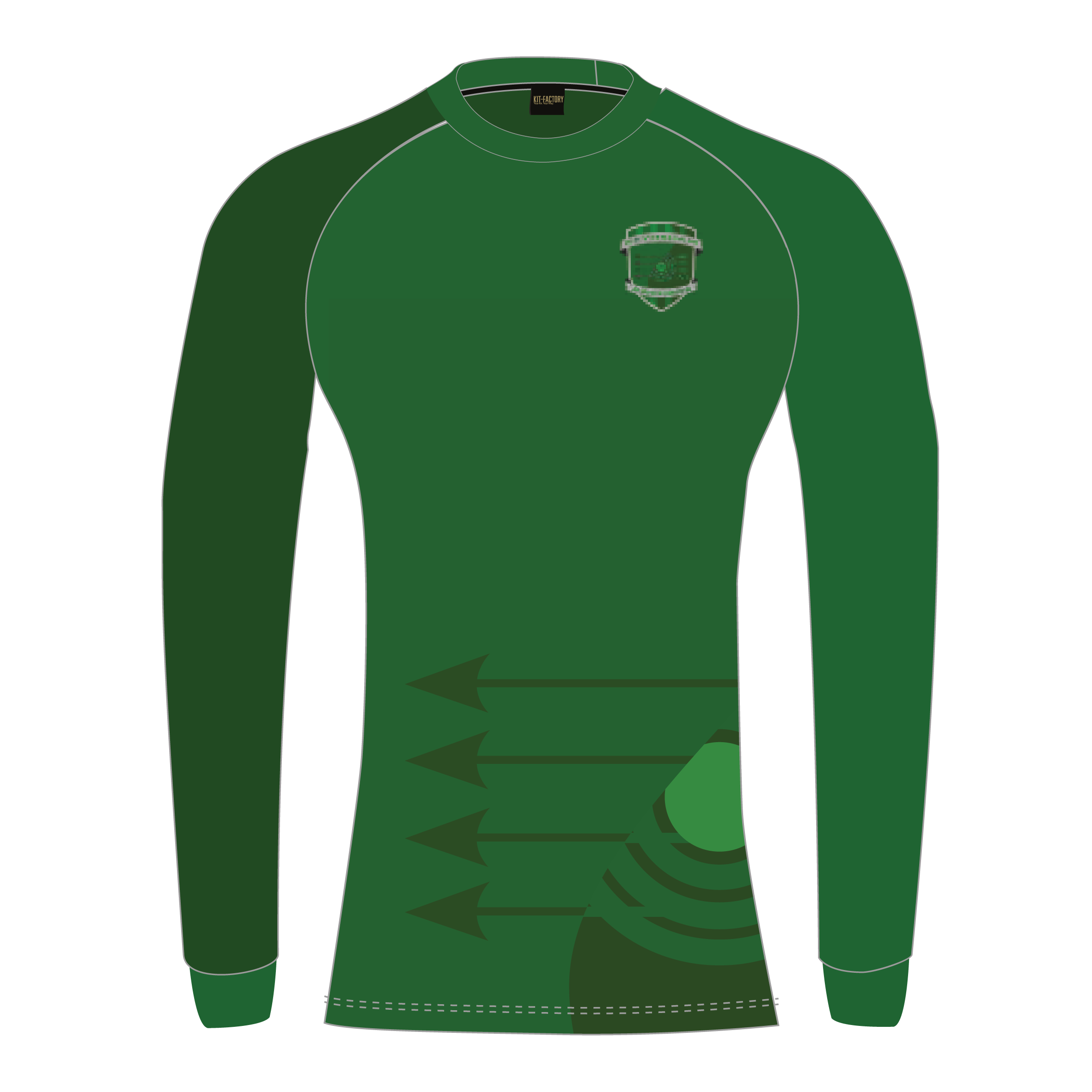 Keynsham Archers - Ladies Long Sleeve T-Shirt