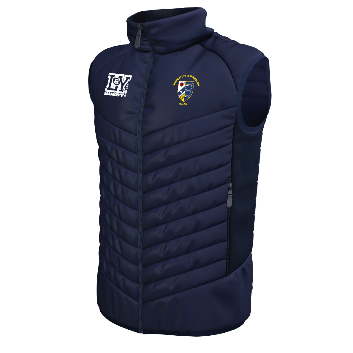 Lowestoft & Yarmouth RUFC - Apex Gilet - Navy