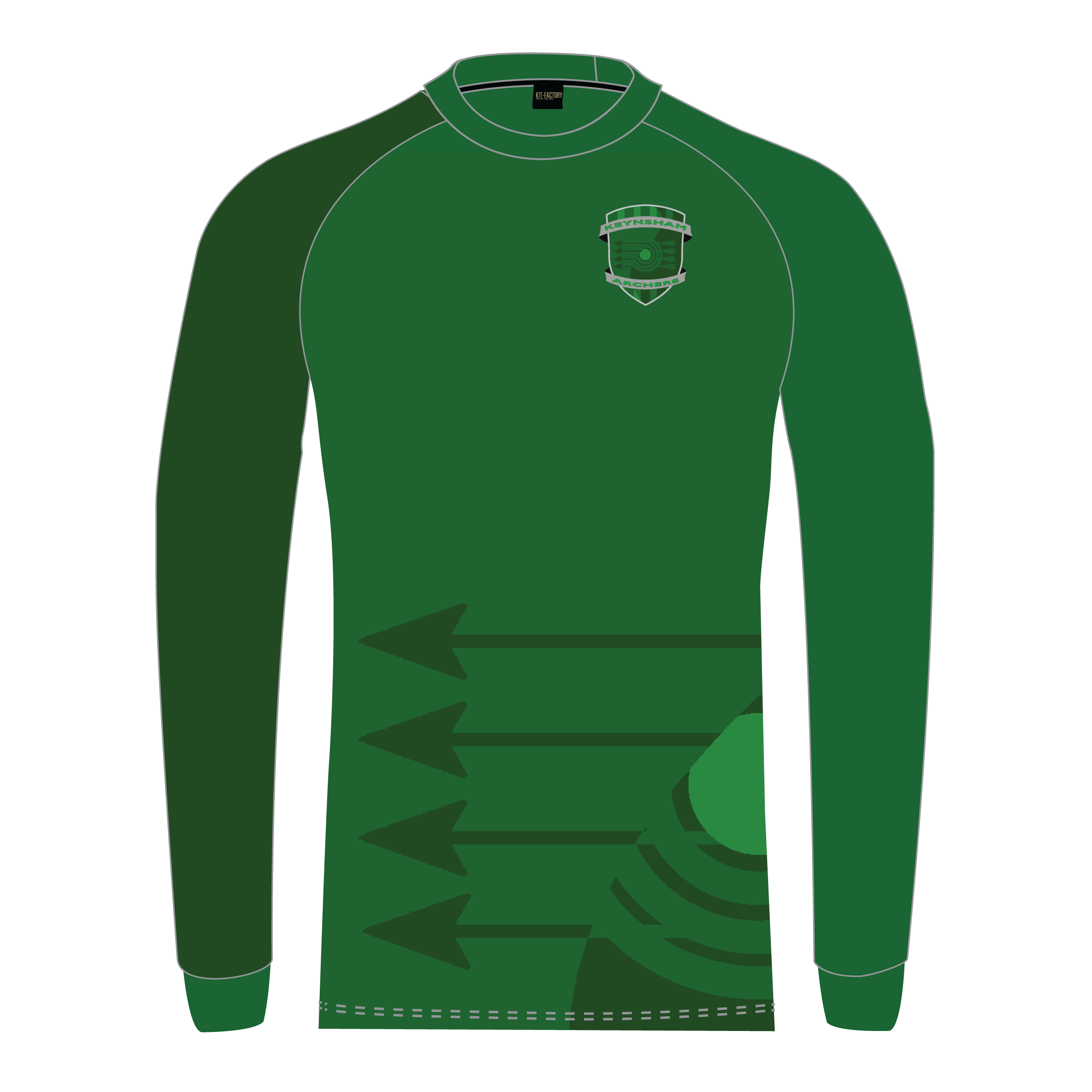 Keynsham Archers - Mens Long Sleeve T-Shirt