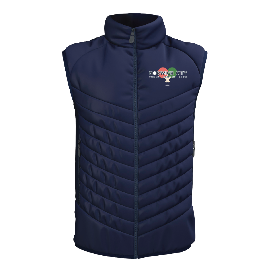 Norwich City Table Tennis Club - Apex Gilet - Navy