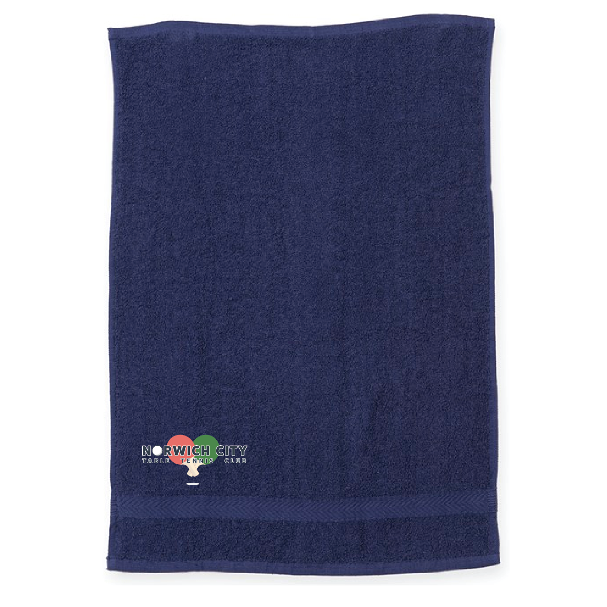 Norwich City Table Tennis Club - Luxury Gym Towel - Navy