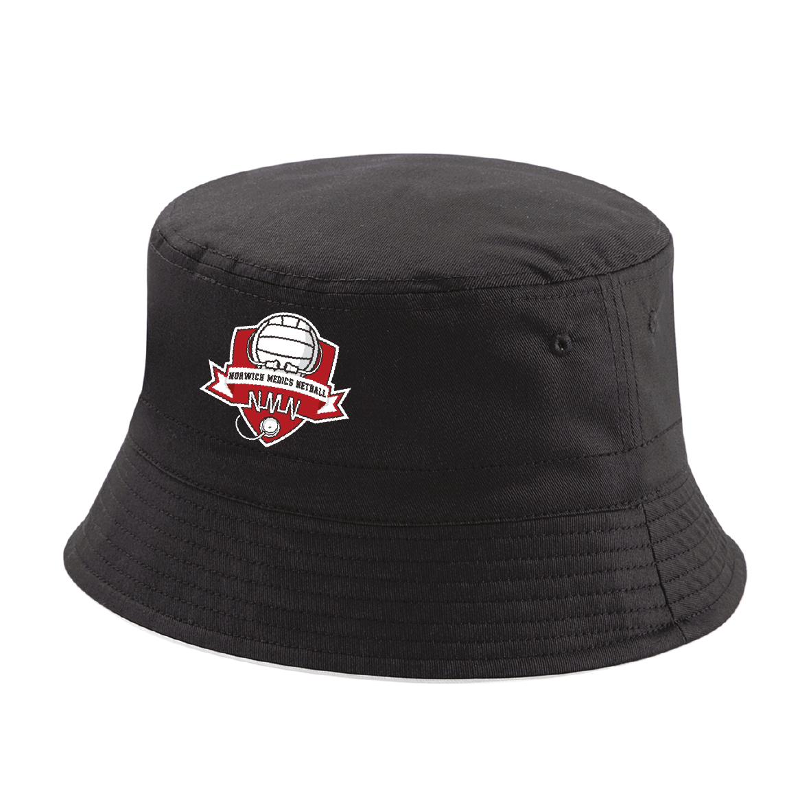 Norwich Medics Netball Club - Reversible Bucket Hat