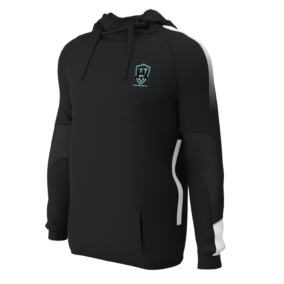 NMWFC - EDGE Pro Hoodie - Black / White