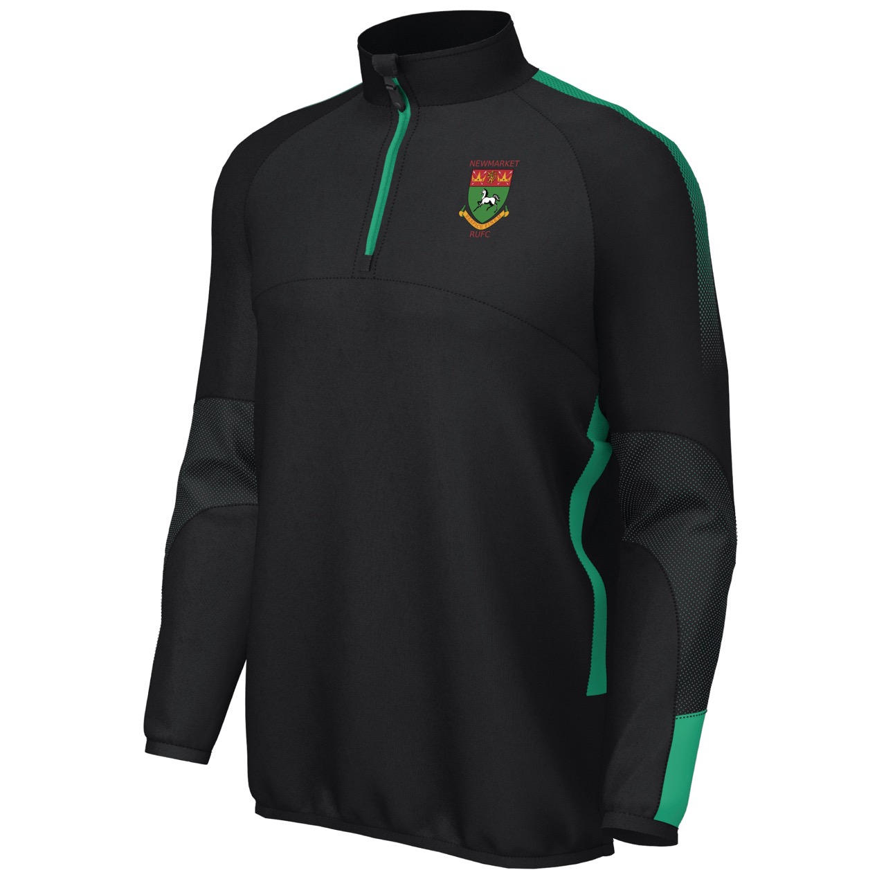 Newmarket RUFC - EDGE Pro Midlayer - Black / Emerald