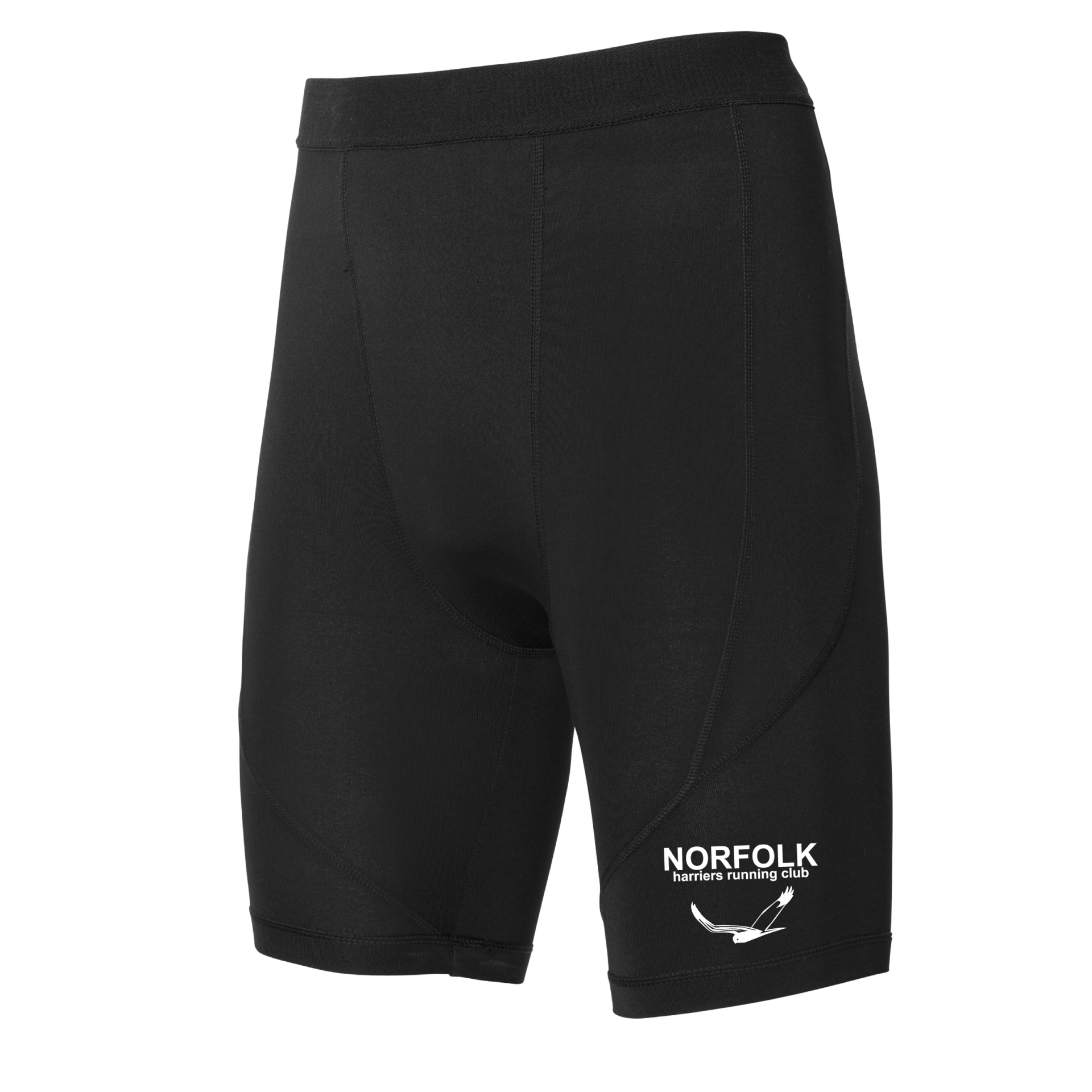 Norfolk Harriers - Baselayer Shorts - Black