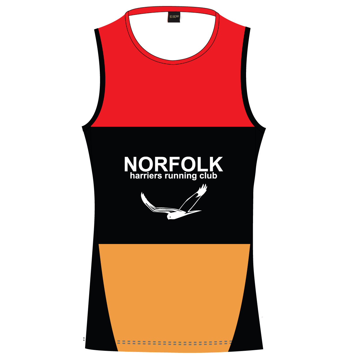 Norfolk Harriers - Unisex Custom Running Vest
