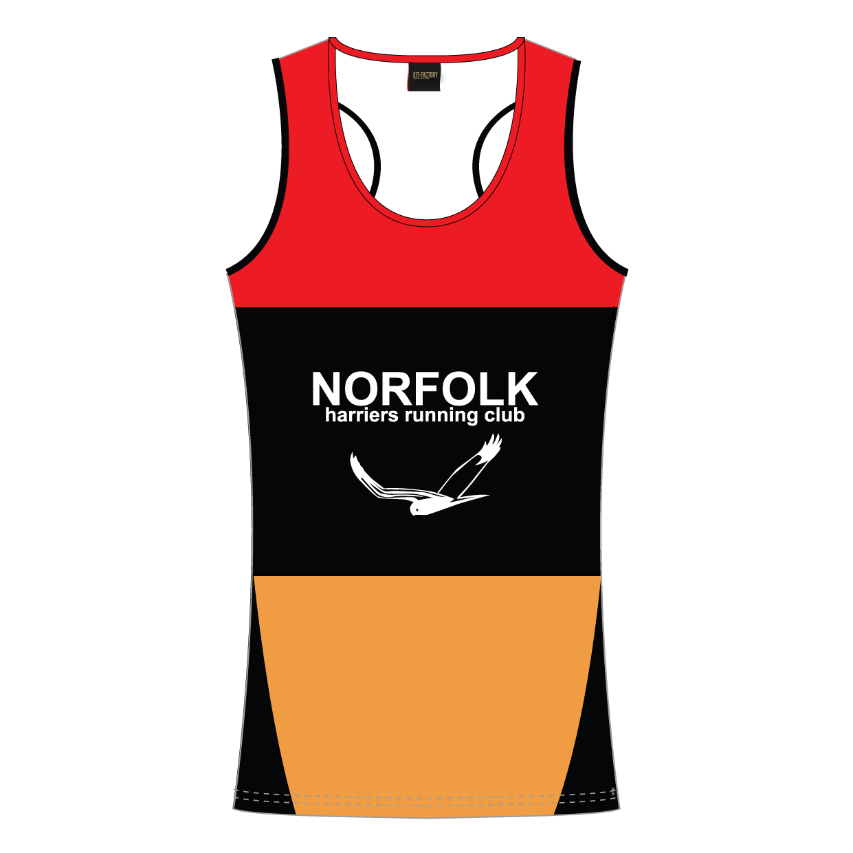 Norfolk Harriers - Womens Athletics Vest