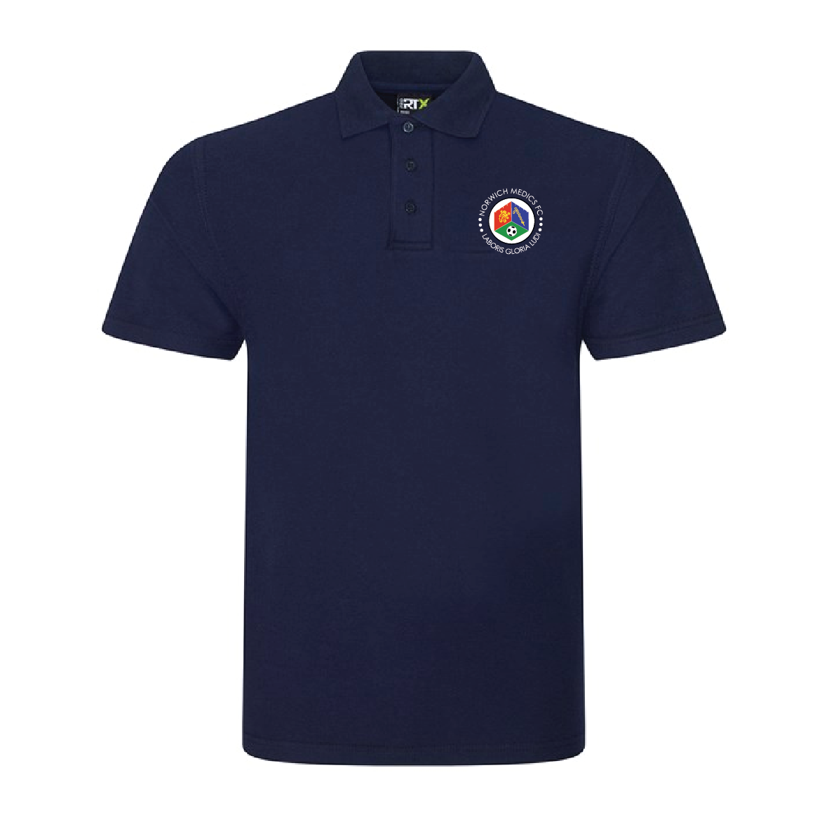 Norwich Medics Football Club – Cotton Polo – Navy