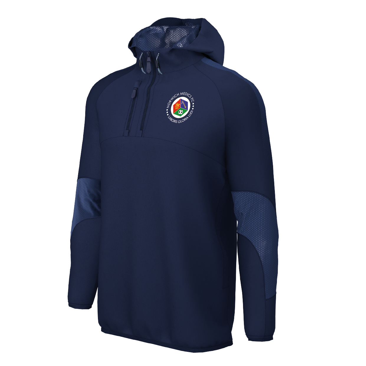 Norwich Medics Football Club - EDGE Pro Shell Top - Navy