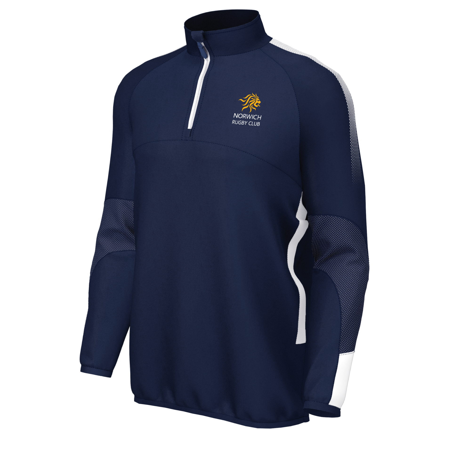 Norwich RFC - EDGE Pro Midlayer - Navy / White