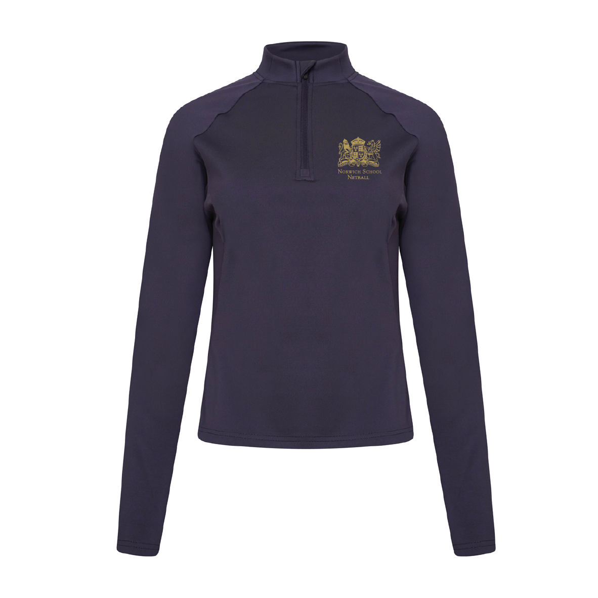 Norwich School Netball - Eco Tech Women's Midlayer - Navy