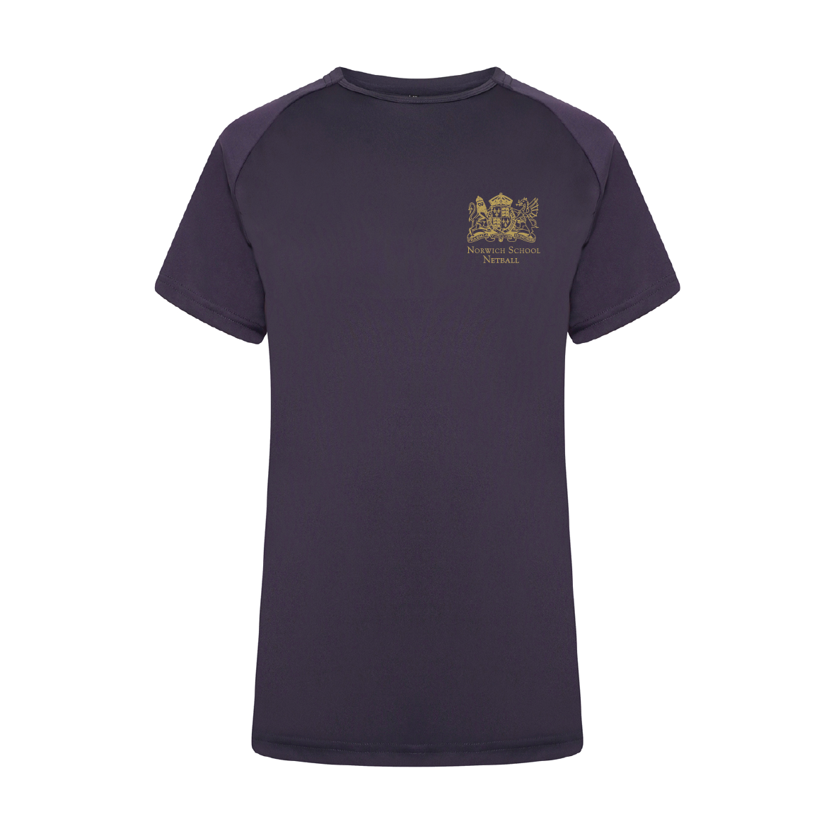 Norwich School Netball - Eco Tech Women's Shirt - Navy