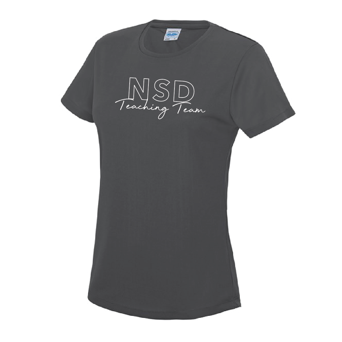 Norwich School of Dance: Staff Women's Fitted T-Shirt - Charcoal