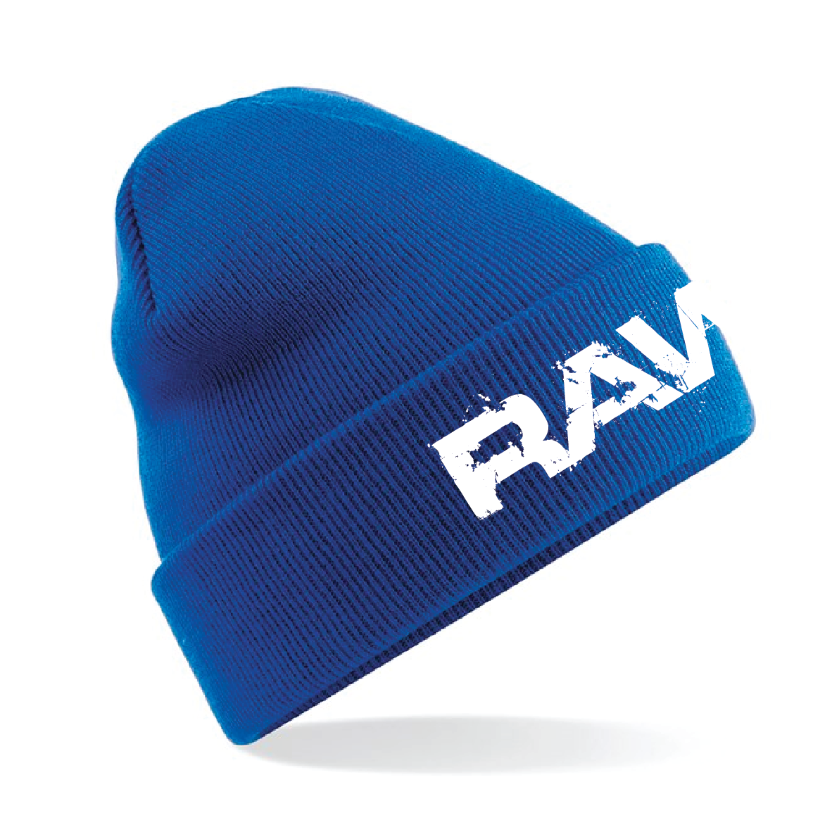 Raw Swim - Original Cuffed Beanie - Bright Royal