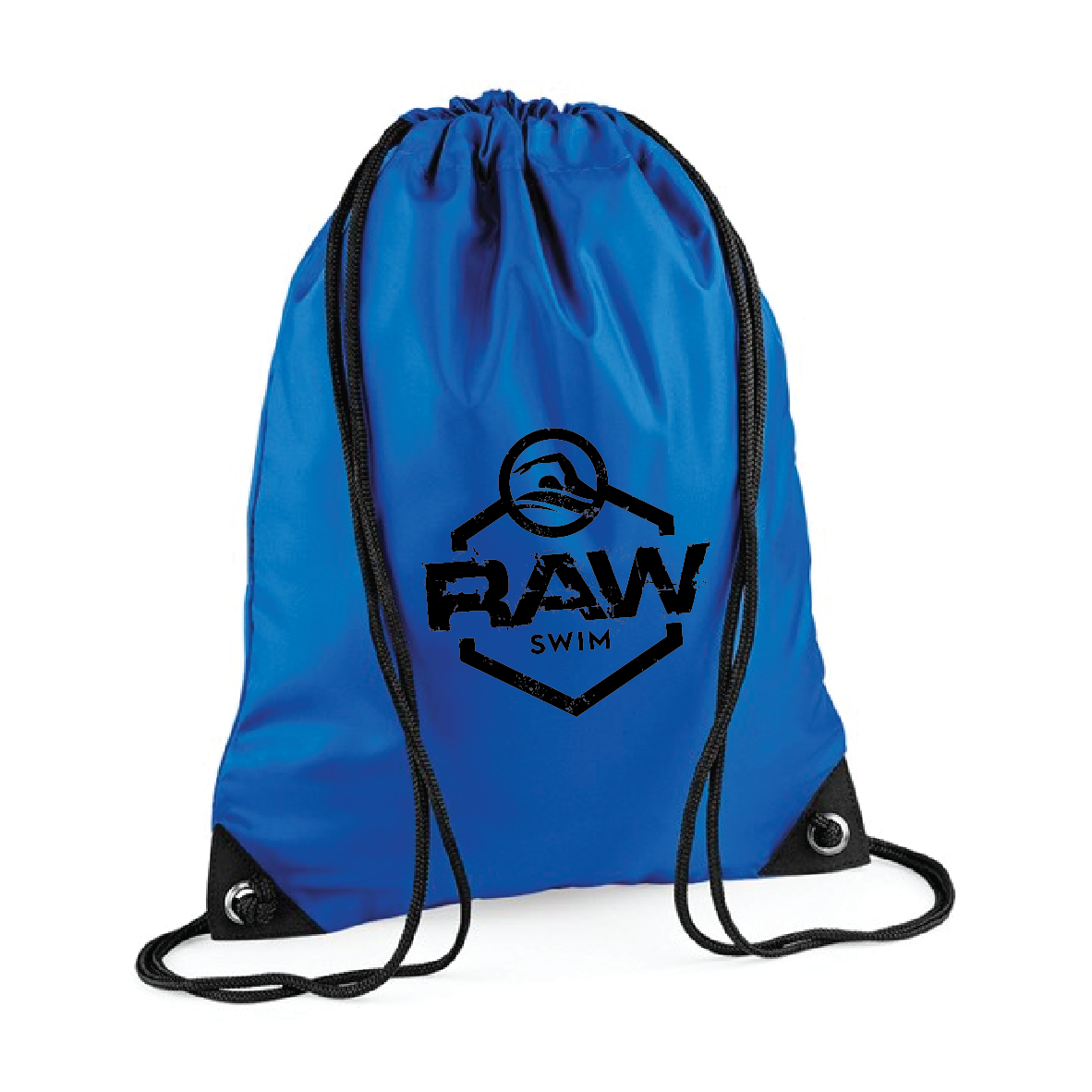 Raw Swim - Premium Gymsac - Bright Royal