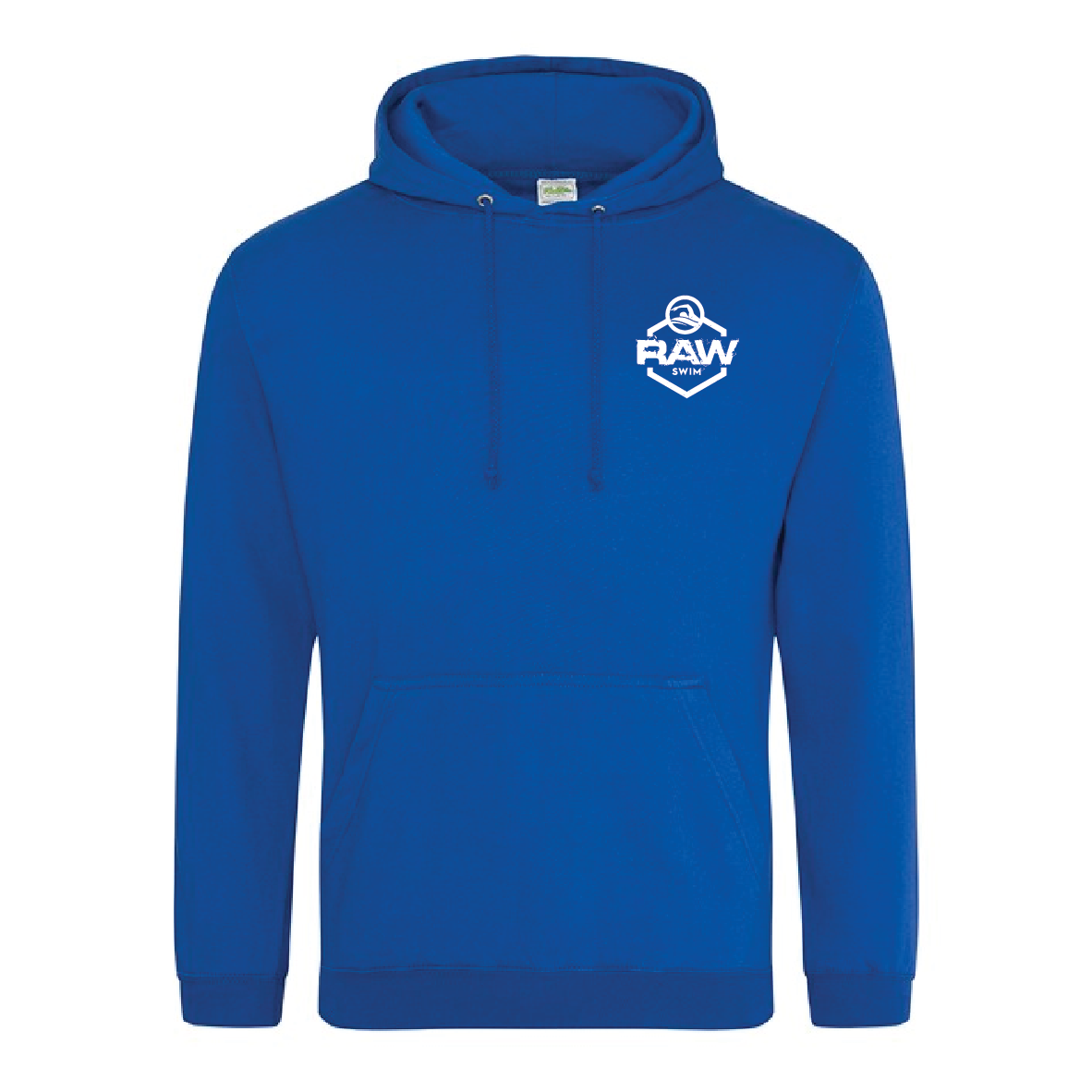 Raw Swim - College Hoodie - Royal Blue