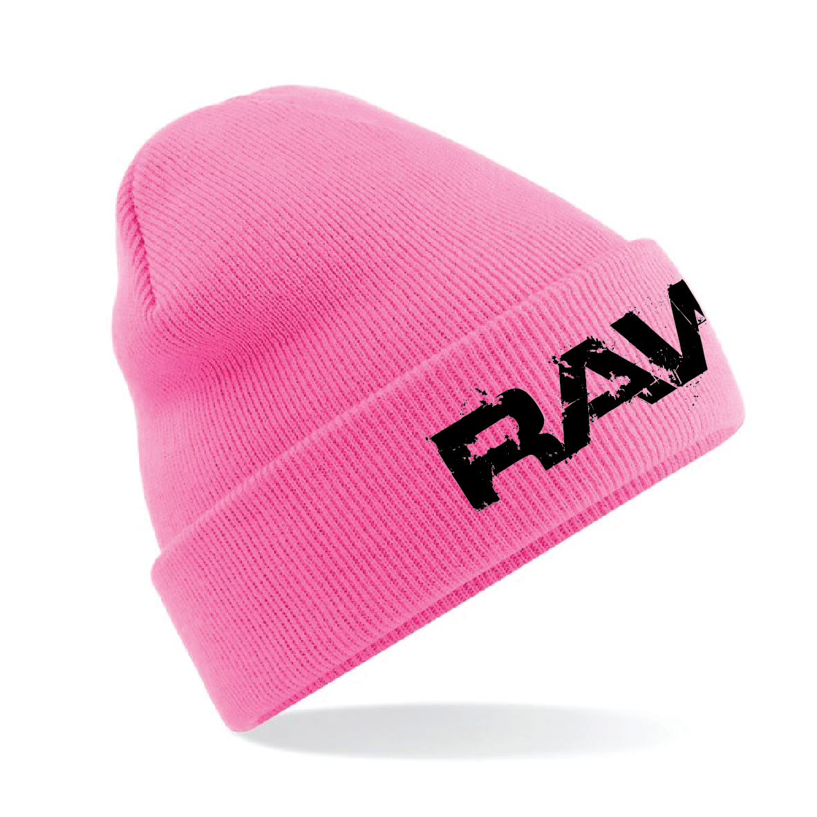 Raw Swim - Original Cuffed Beanie - Classic Pink