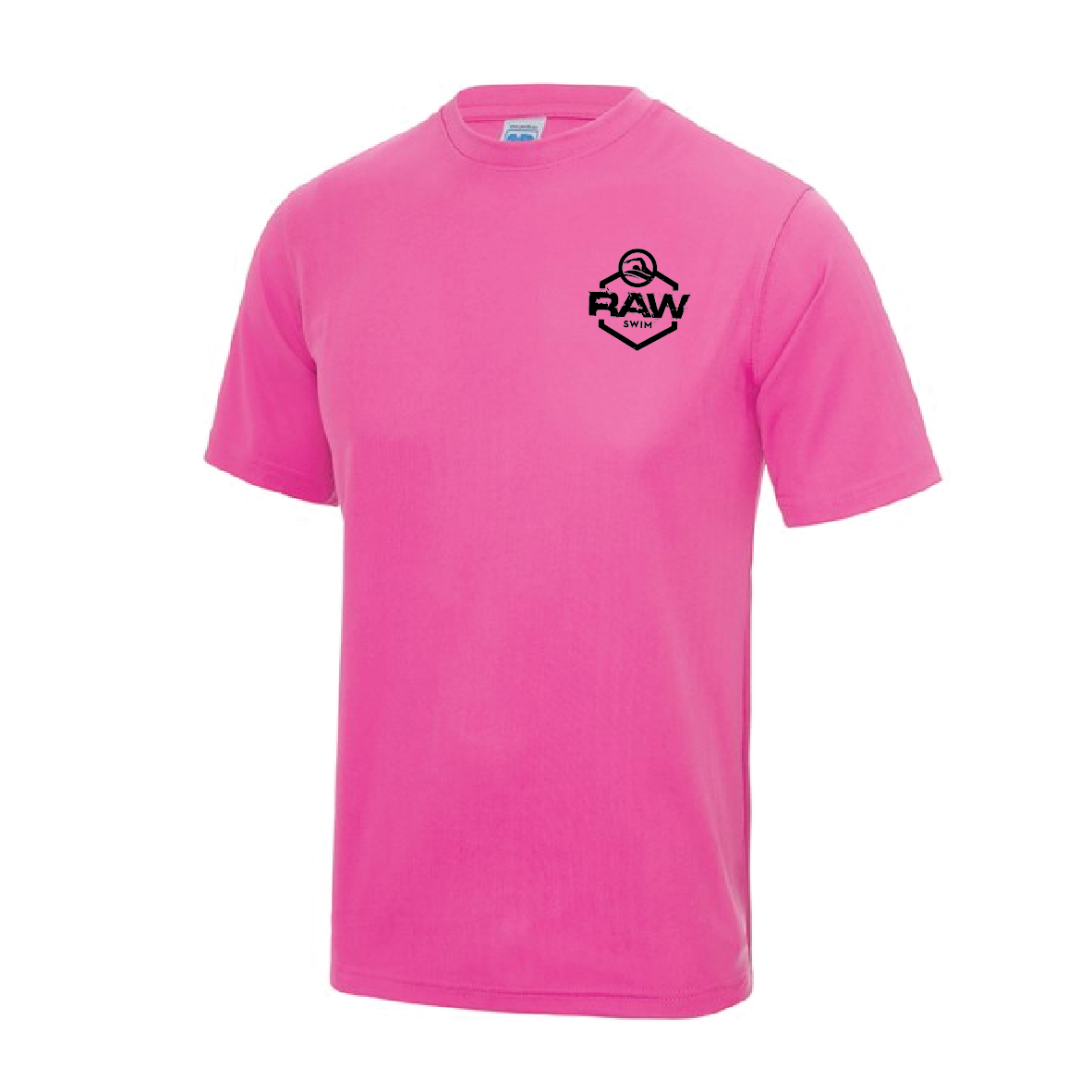 Raw Swim - Cool Tee - Electric Pink