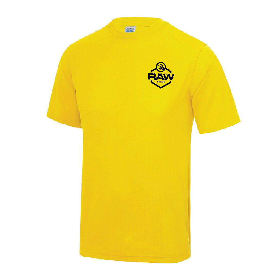 Raw Swim - Cool Tee - Sun Yellow