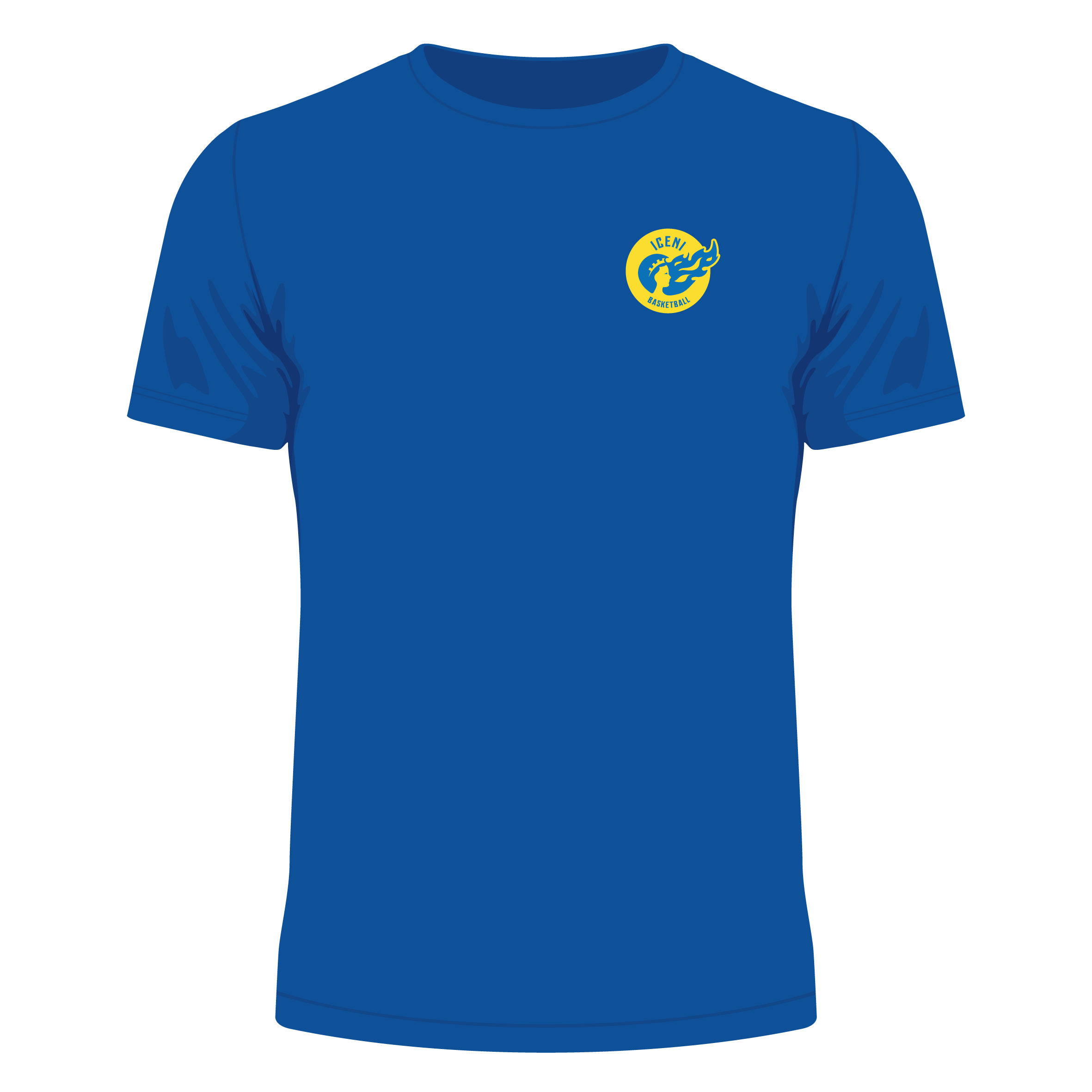 Iceni Basketball - Cotton T-Shirt - Royal