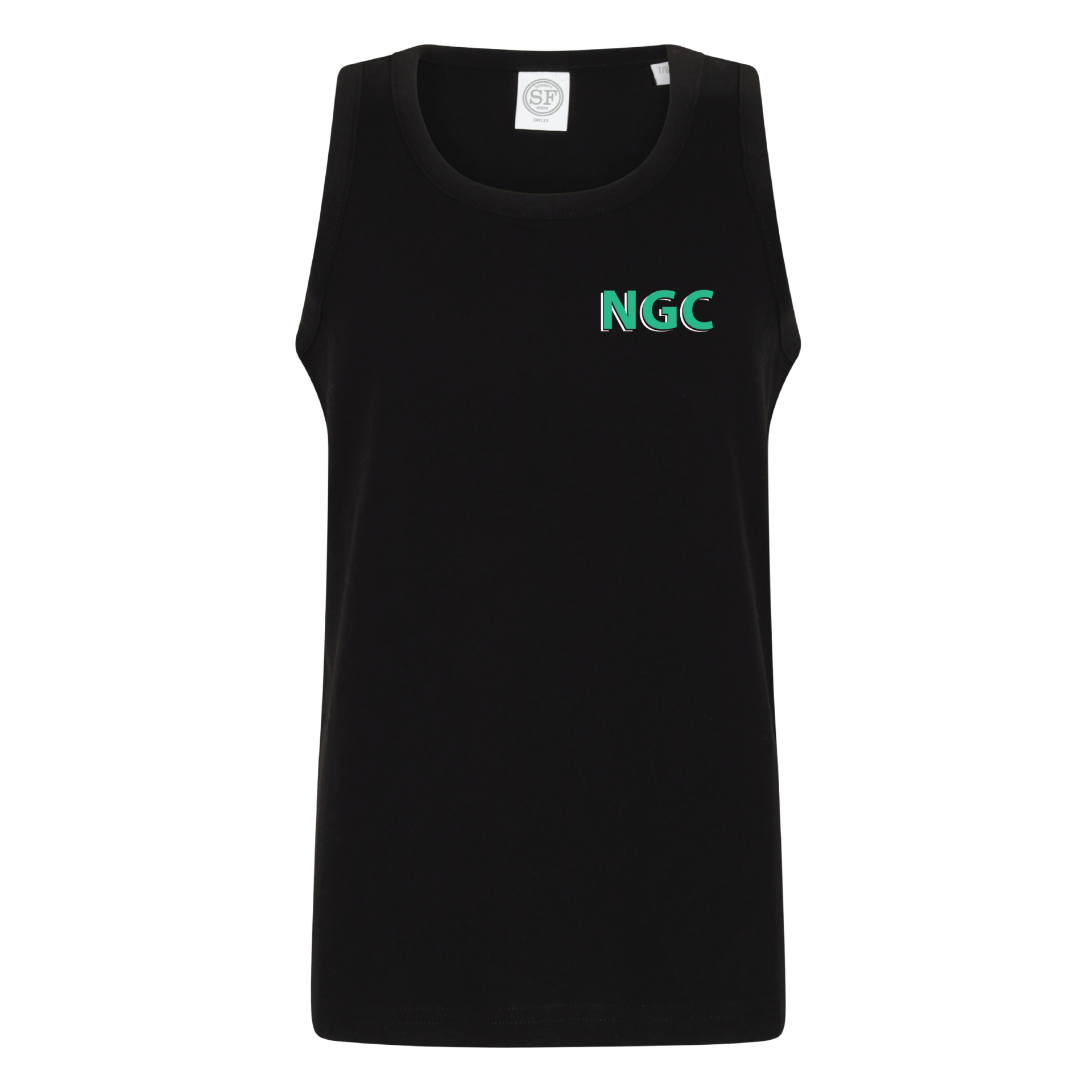 Norwich Gymnastics Club - Childrens Vest - Black