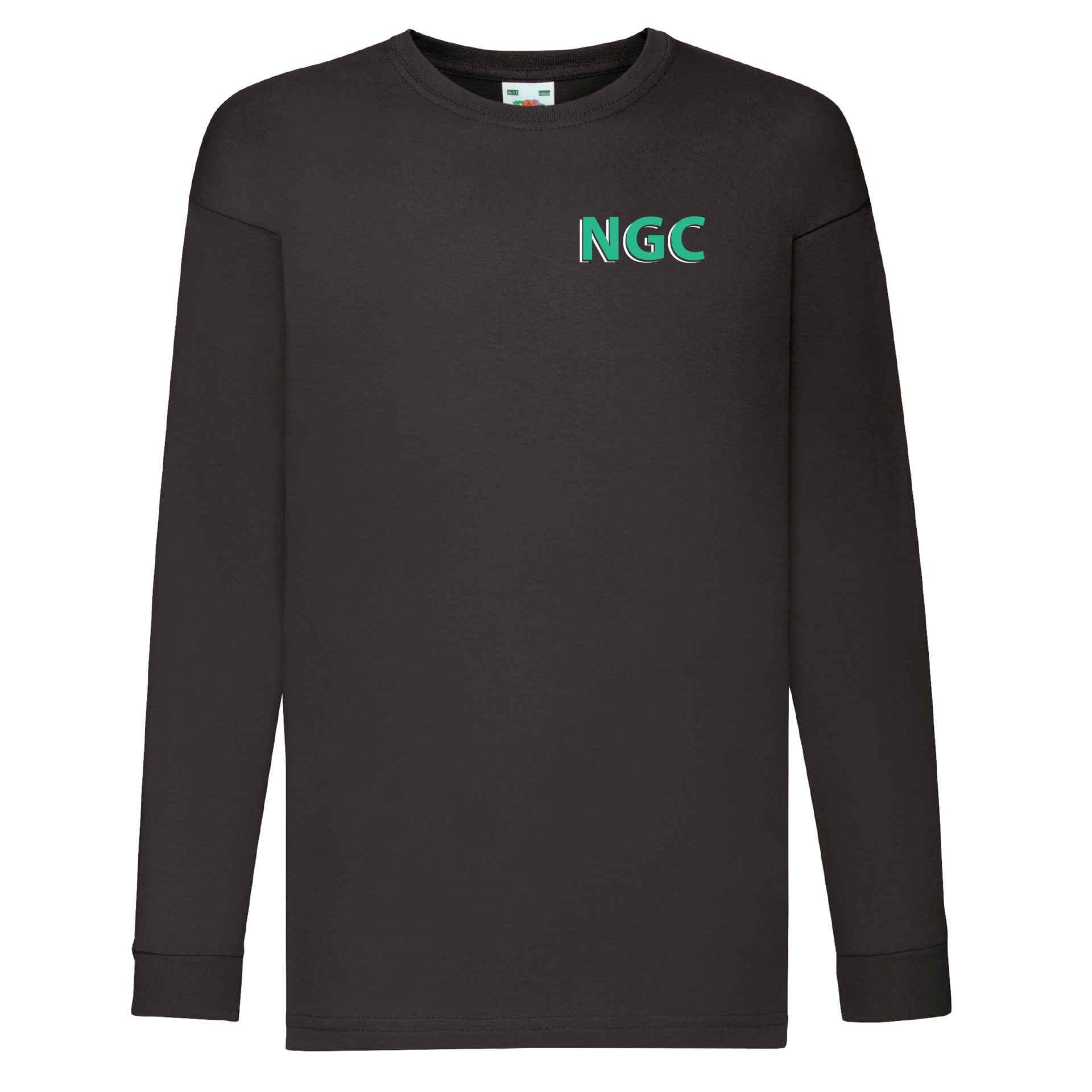 Norwich Gymnastics Club - Childrens Long Sleeve MAG Image Tee - Black