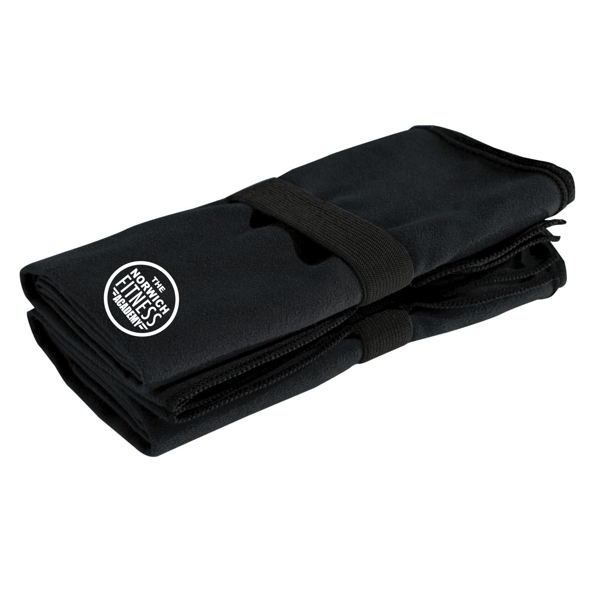 The Norwich Fitness Academy - Microfibre Quick Dry Towel - Black