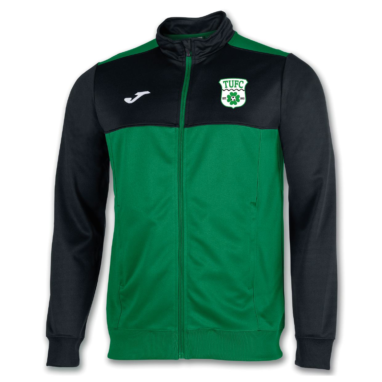 Tasburgh United F.C. - Joma Winner Full Zip - Green Black