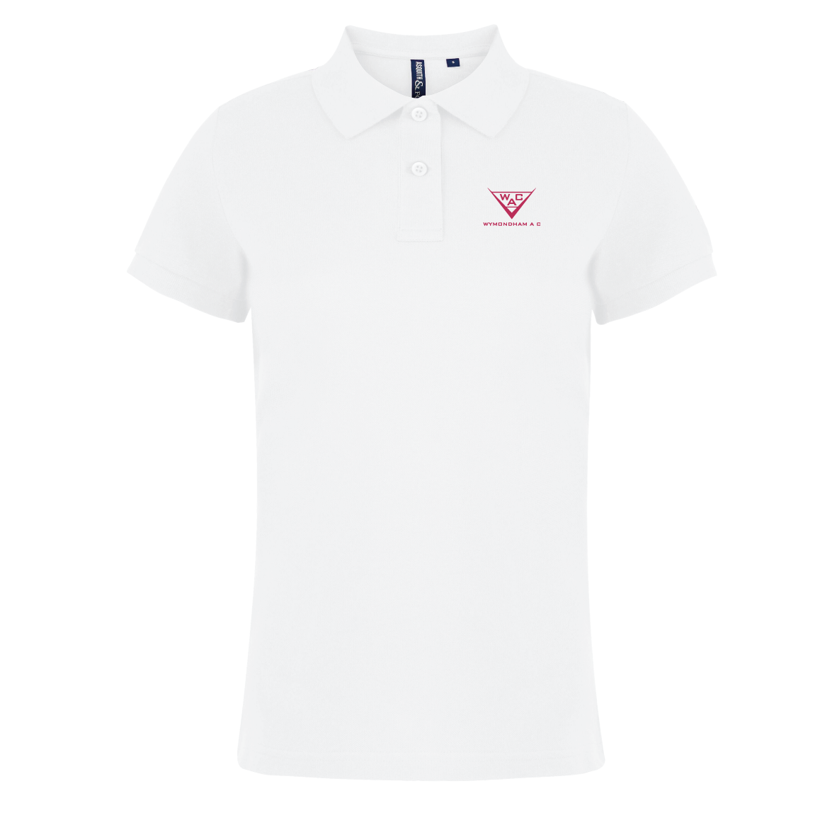 Wymondham AC - Ladies Polo Shirt - White