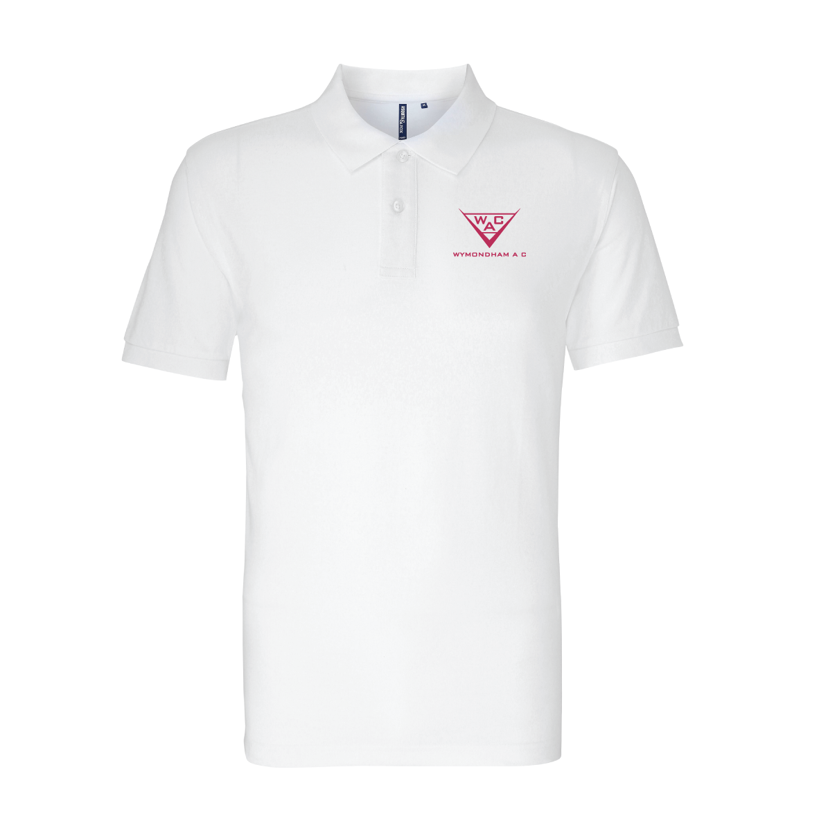 Wymondham AC - Unisex Polo Shirt - White