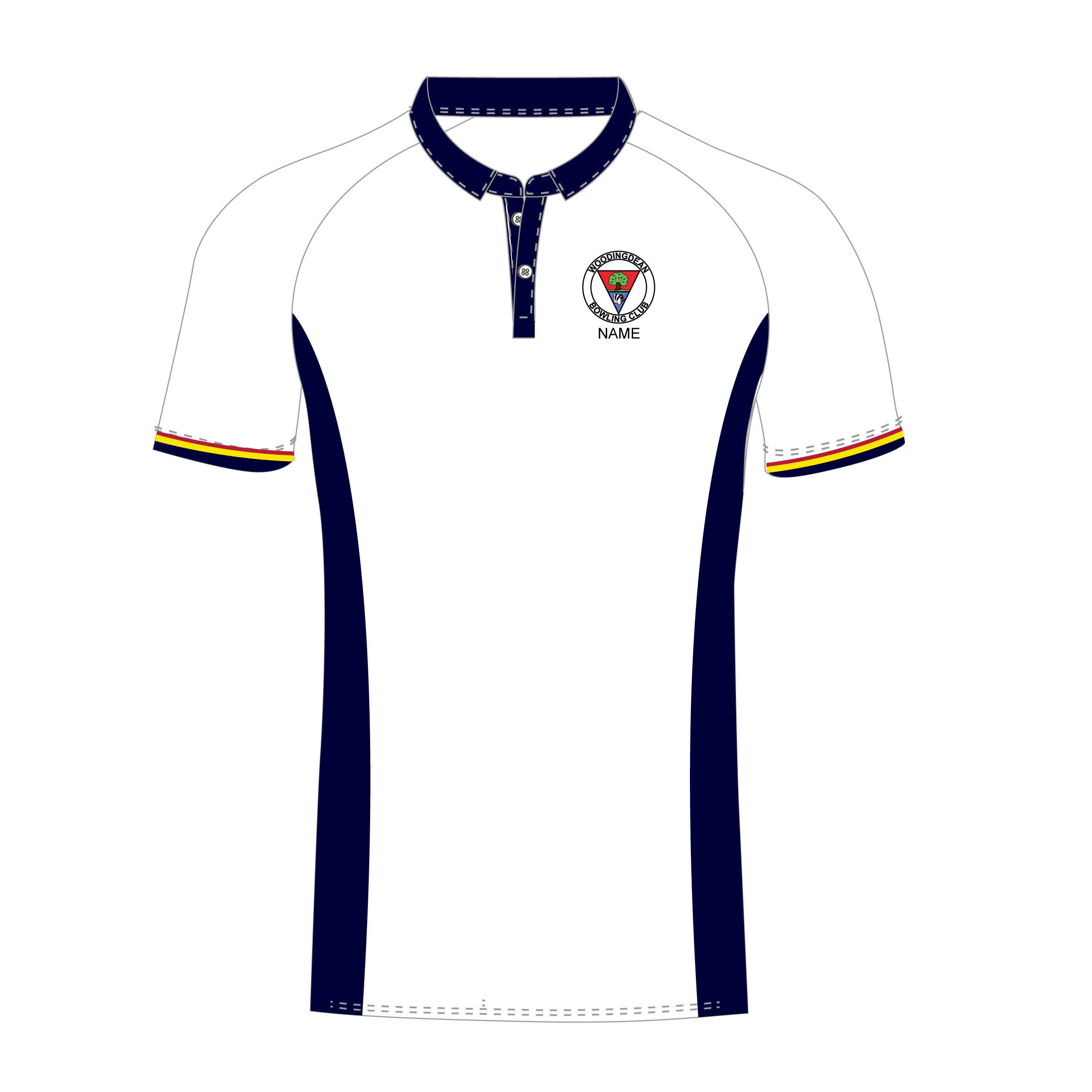 Woodingdean Bowls Club - Mens Polo Shirt