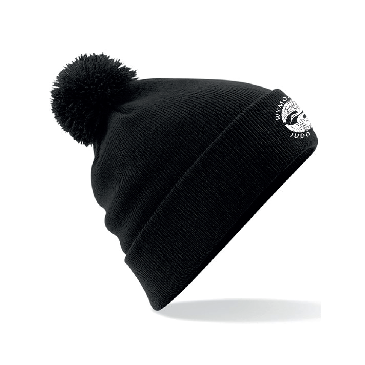 Wymondham Judo Club - Bobble Beanie - Black