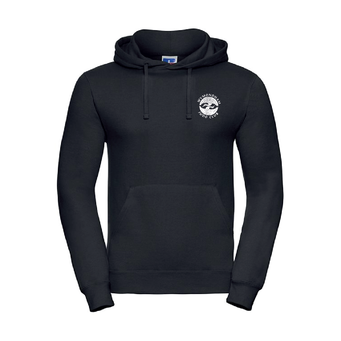 Wymondham Judo Club - Hooded Sweatshirt - Black