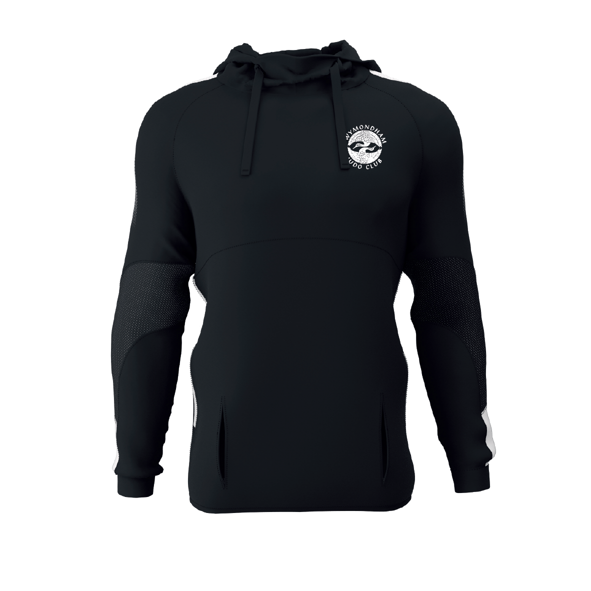 Wymondham Judo Club - EDGE Pro Hoodie - Black / White