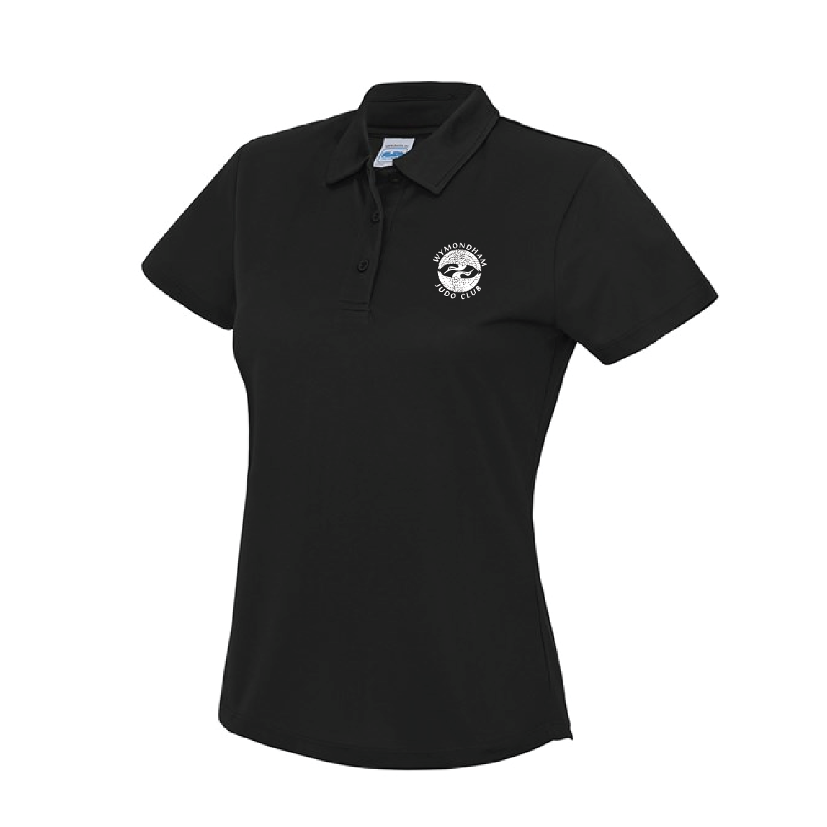 Wymondham Judo Club - Women's Cool Polo - Black