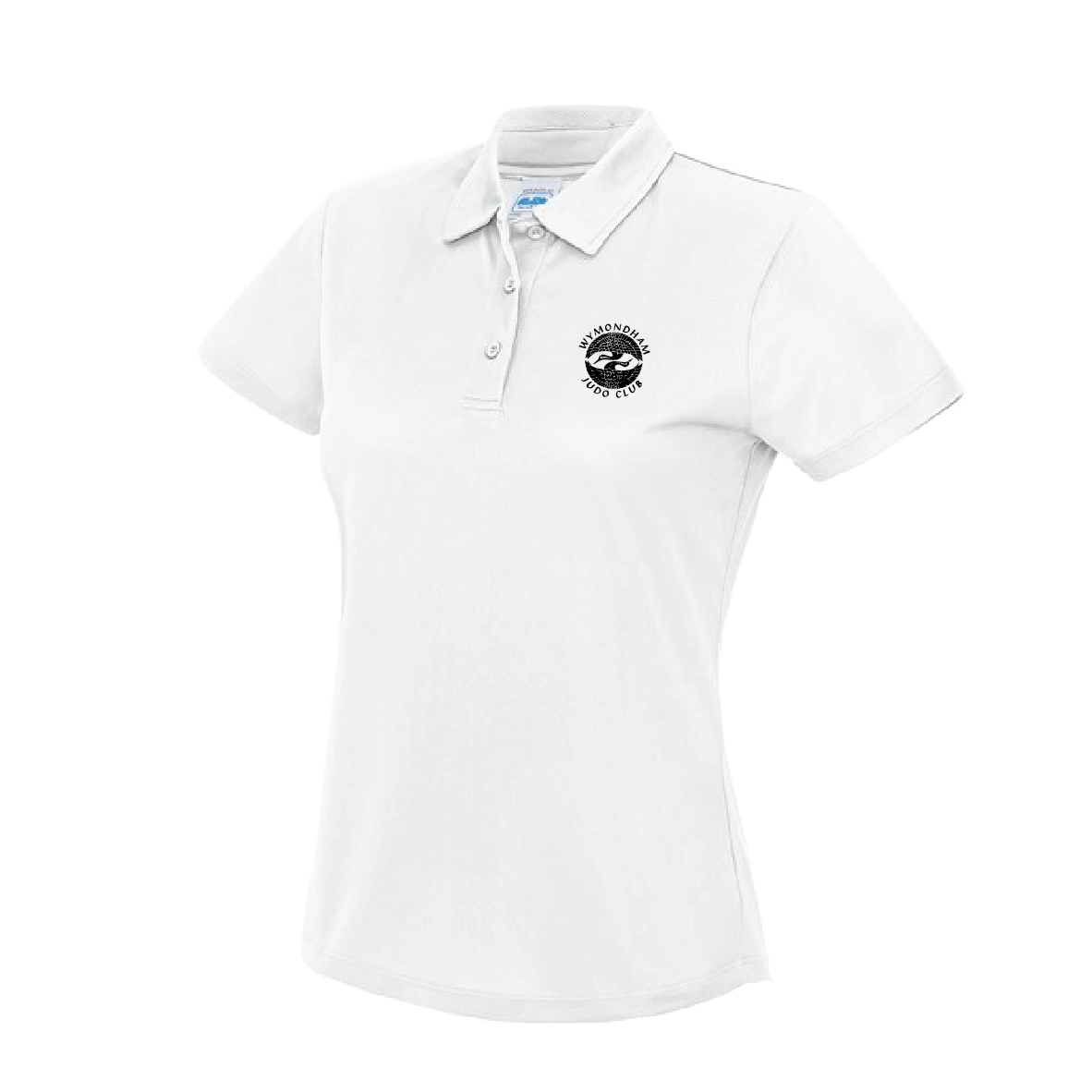 Wymondham Judo Club - Women's Cool Polo - White