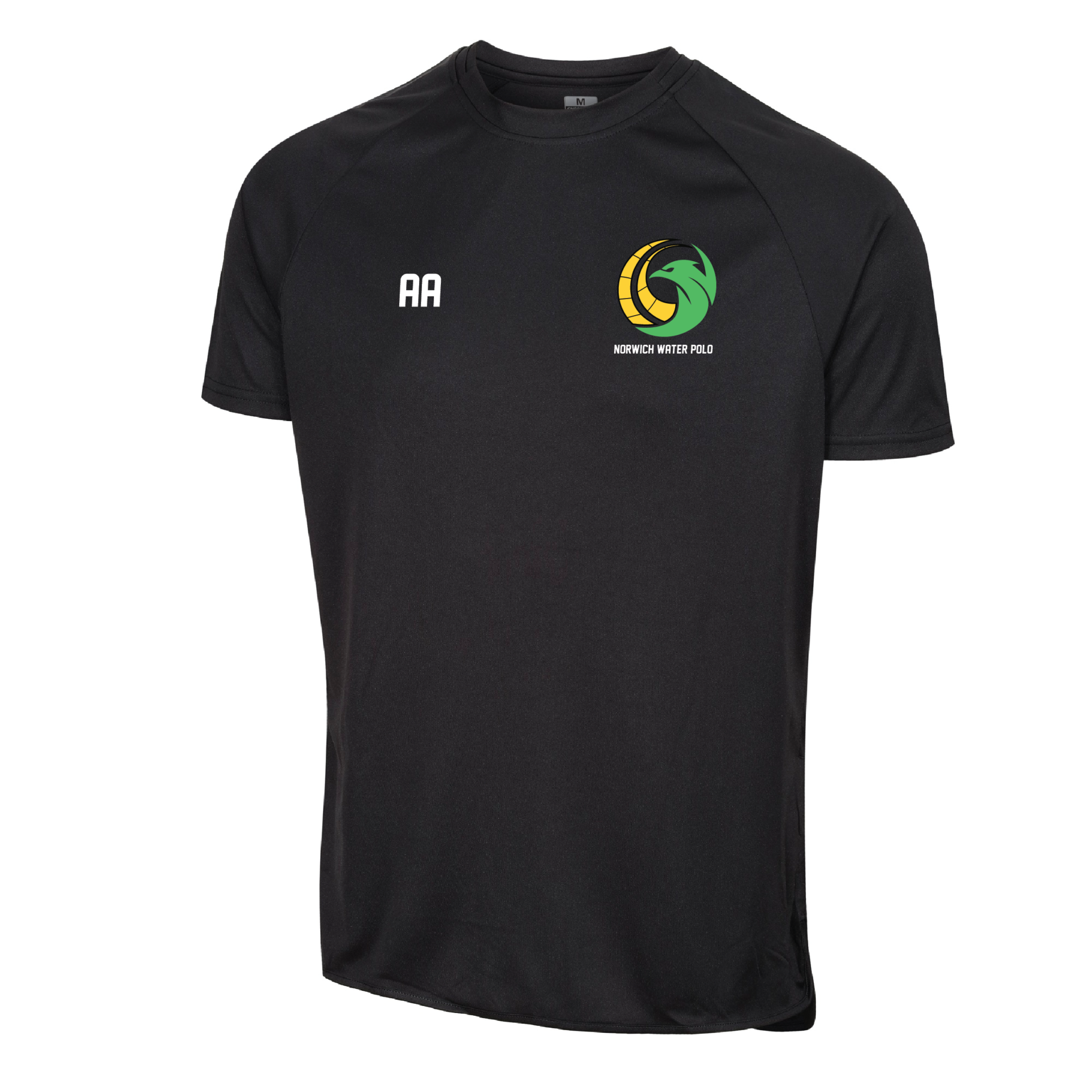 Norwich Water Polo - Edge Pro T-Shirt - Black